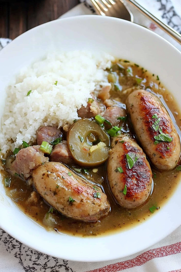 Cajun chicken sausage