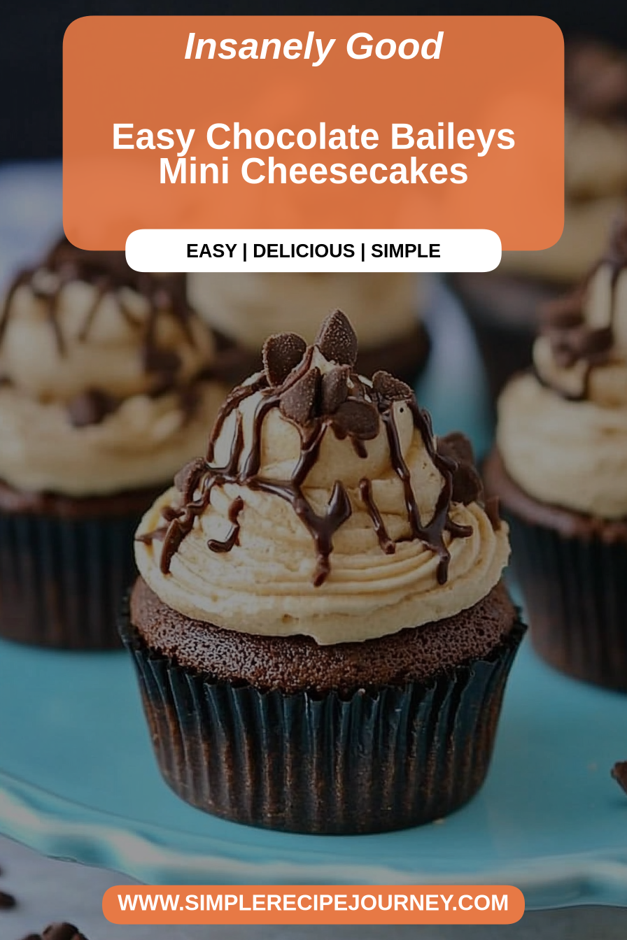 Mini Baileys Cheesecakes