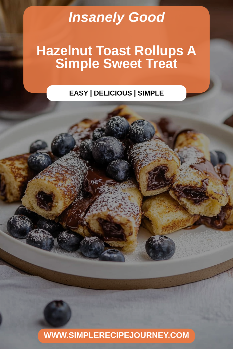 Nutella French Toast Rollups