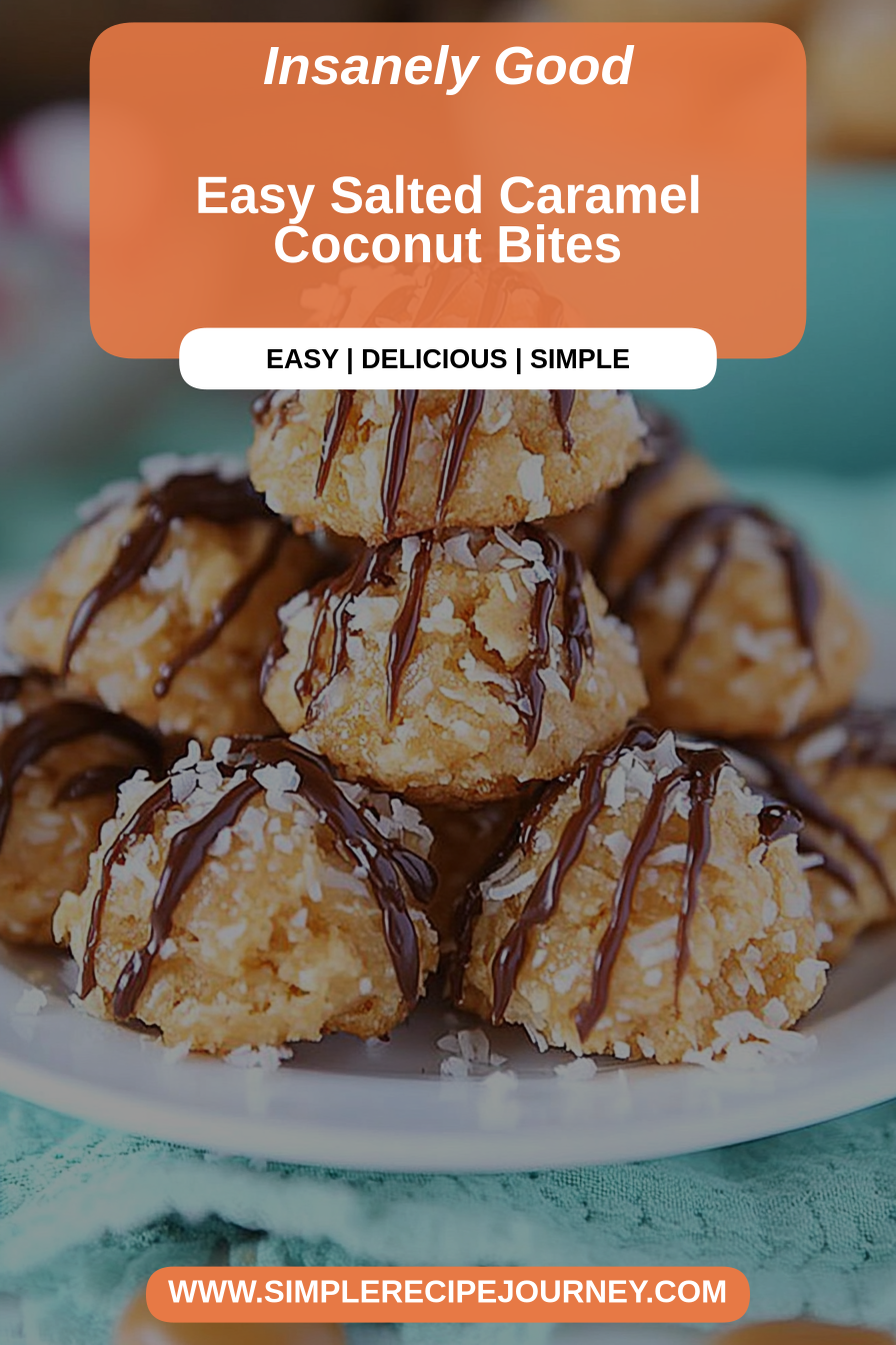 Salted Caramel Coconut Macaroons