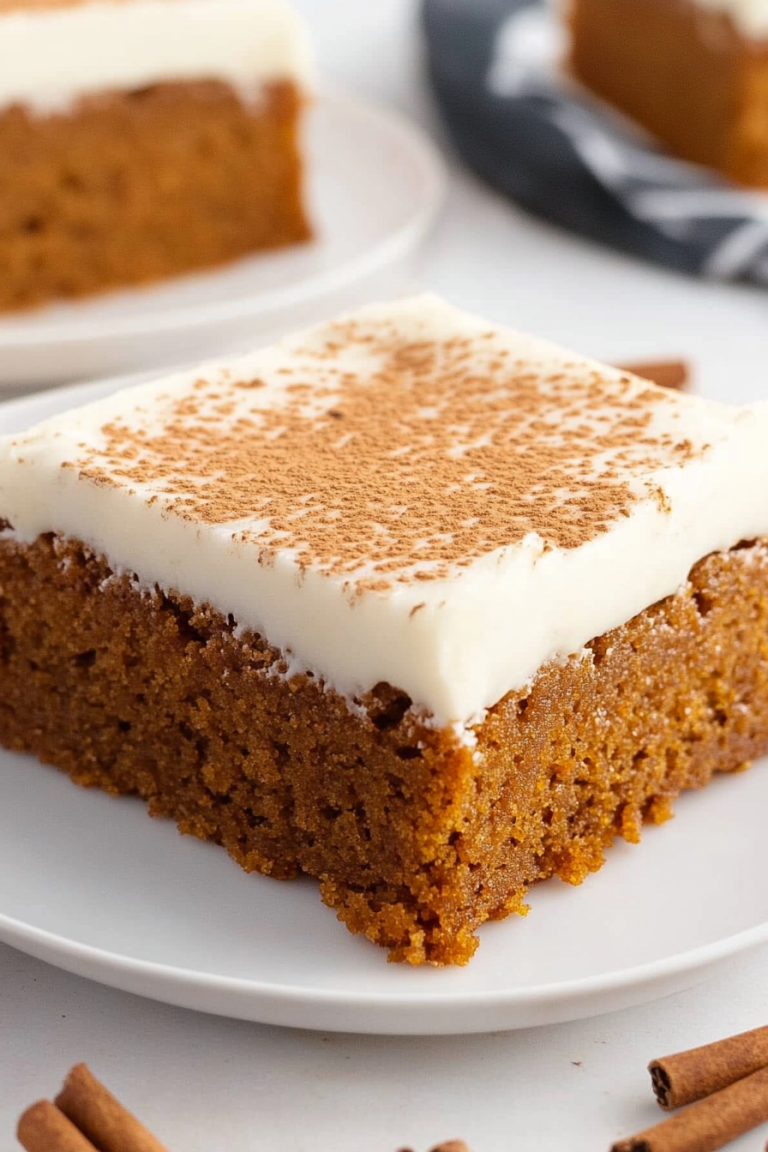 Spiced pumpkin bar