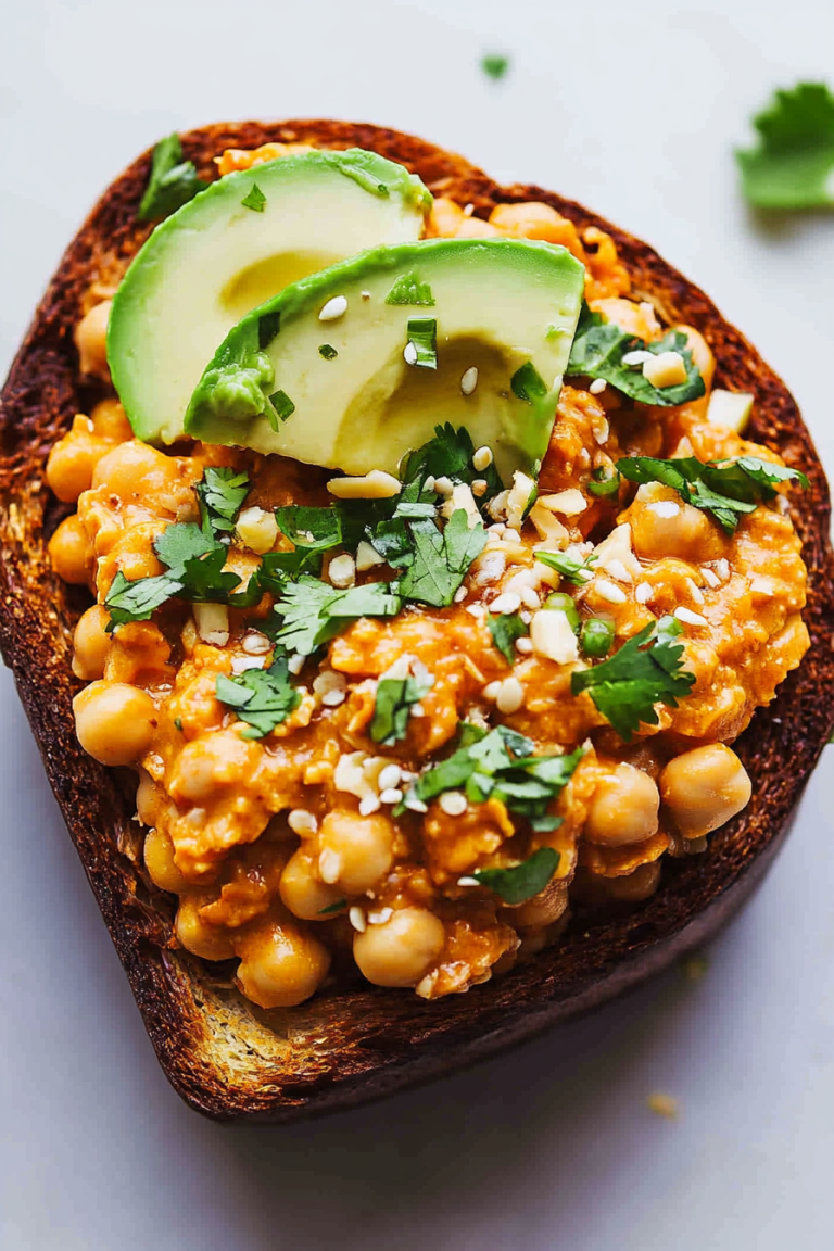 Spicy chickpea salad