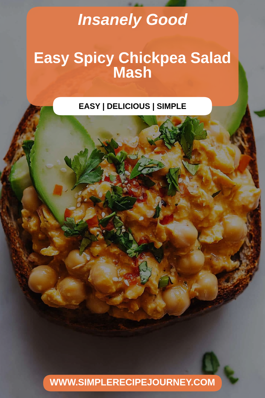 Spicy chickpea salad