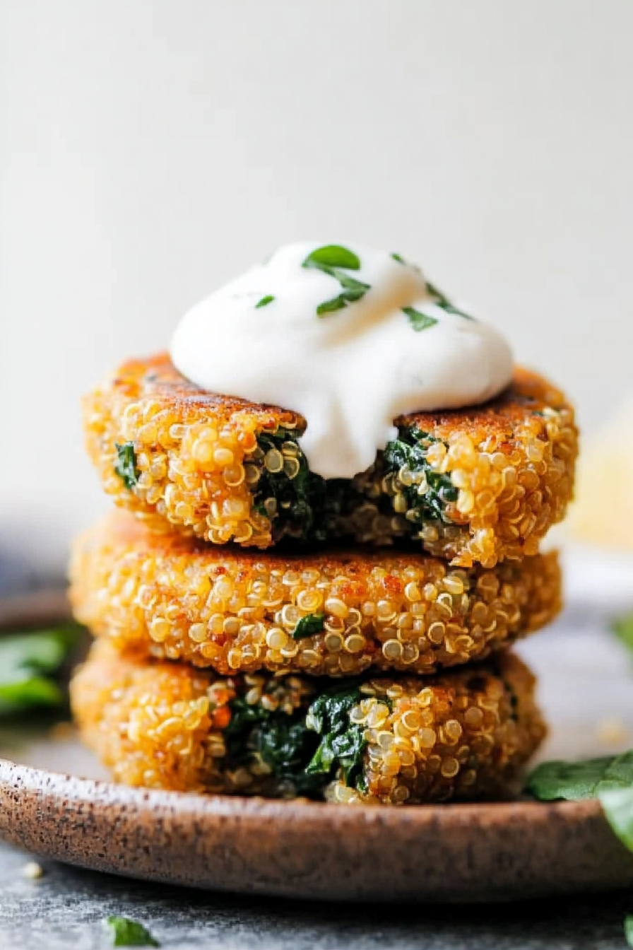 Spinach Quinoa Patties