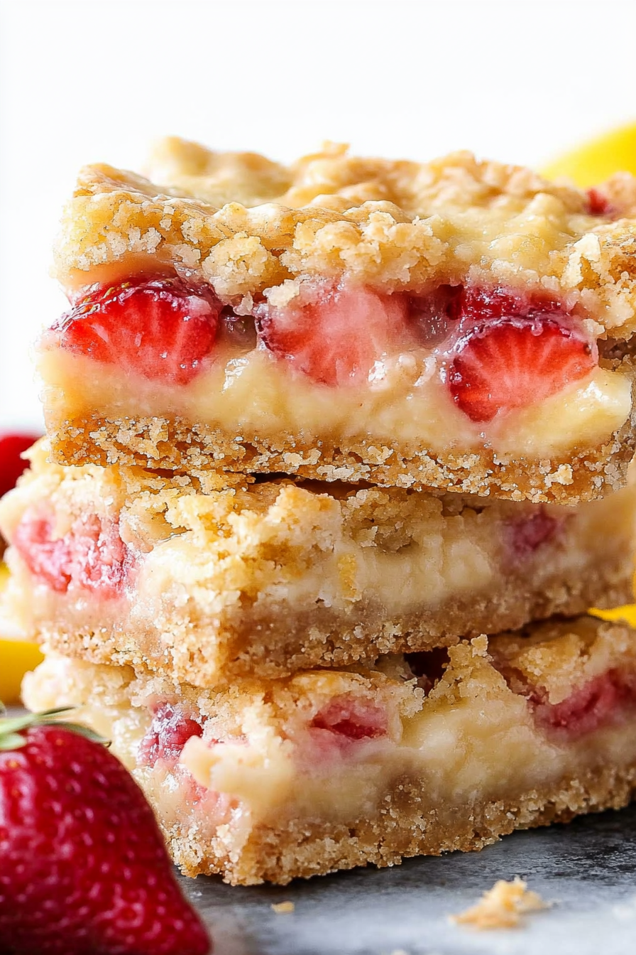 Strawberry Lemon Bars