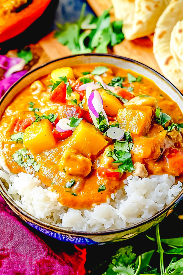 Thai squash curry