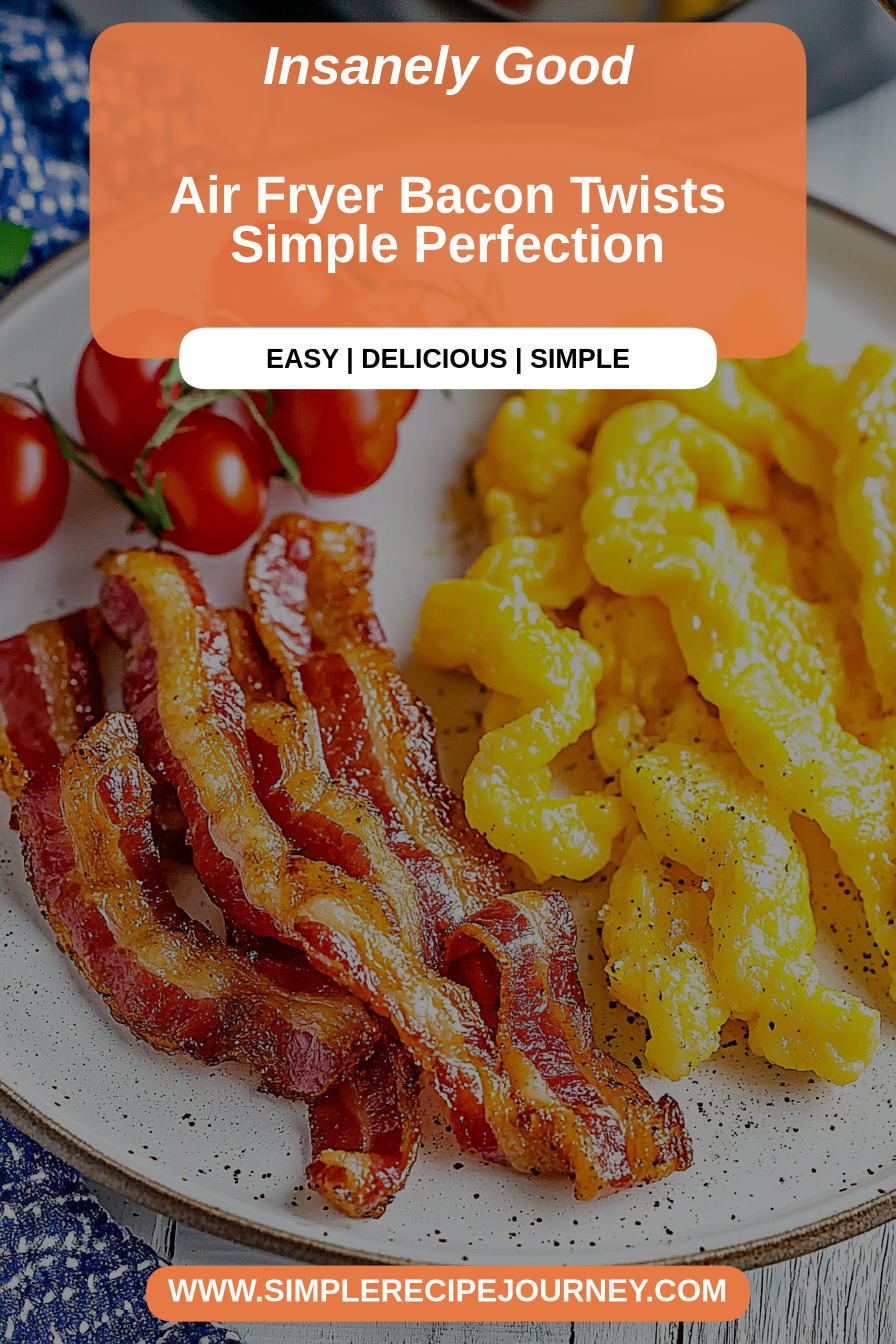 air fryer bacon twists