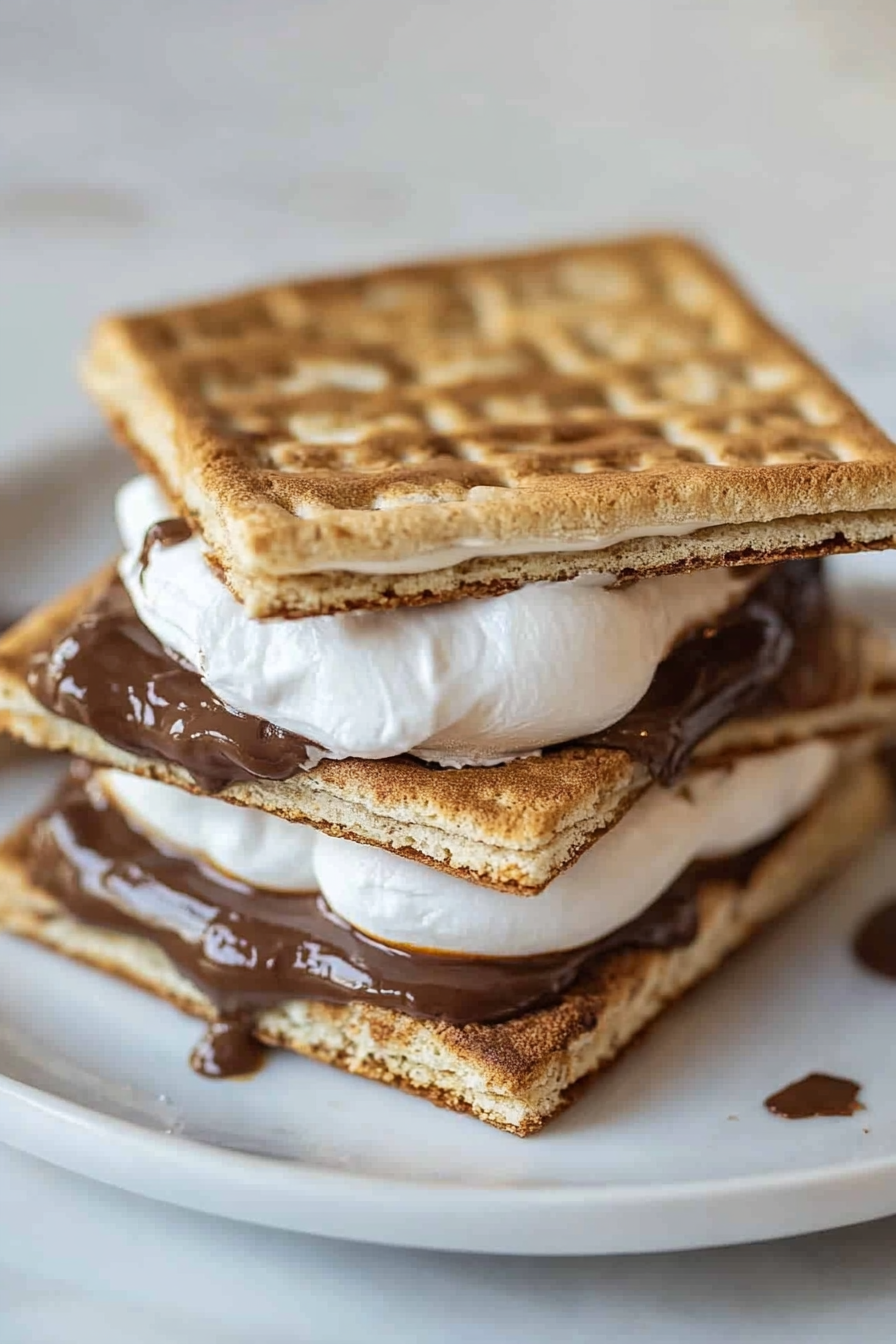 air fryer smores