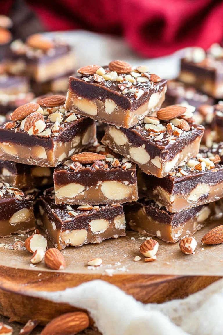 almond toffee bites