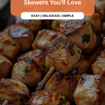 bang bang chicken skewers
