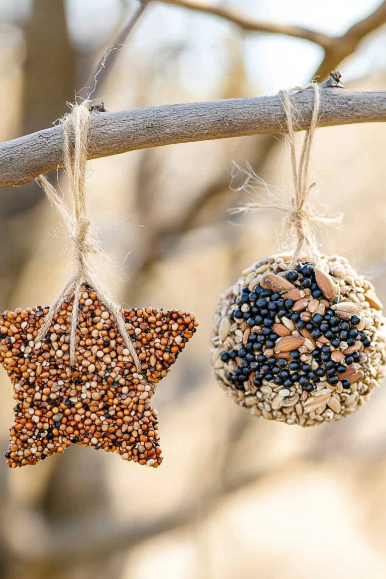 bird seed ornaments