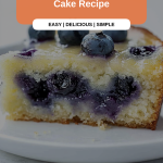 blueberry cake