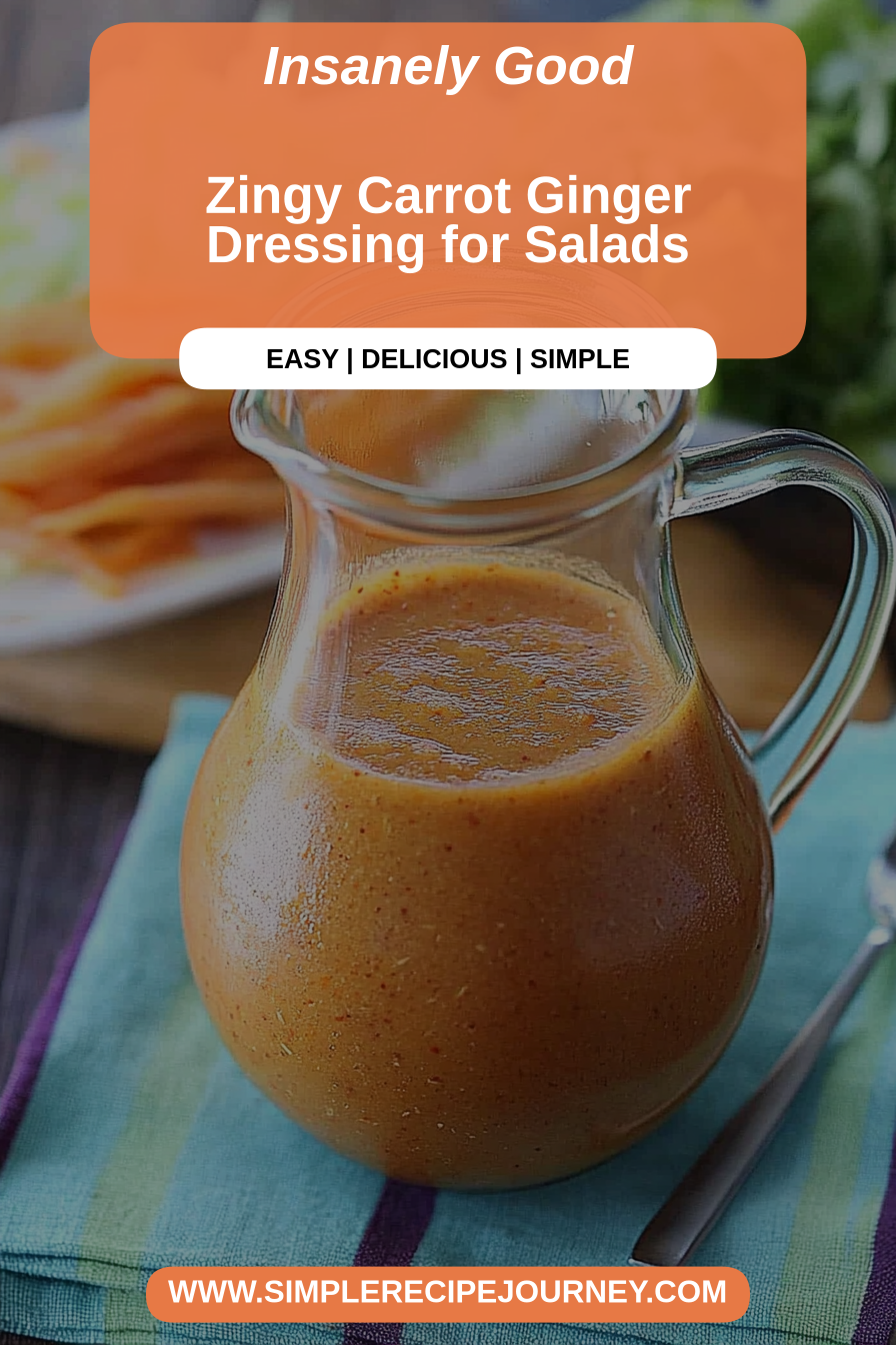 carrot ginger dressing