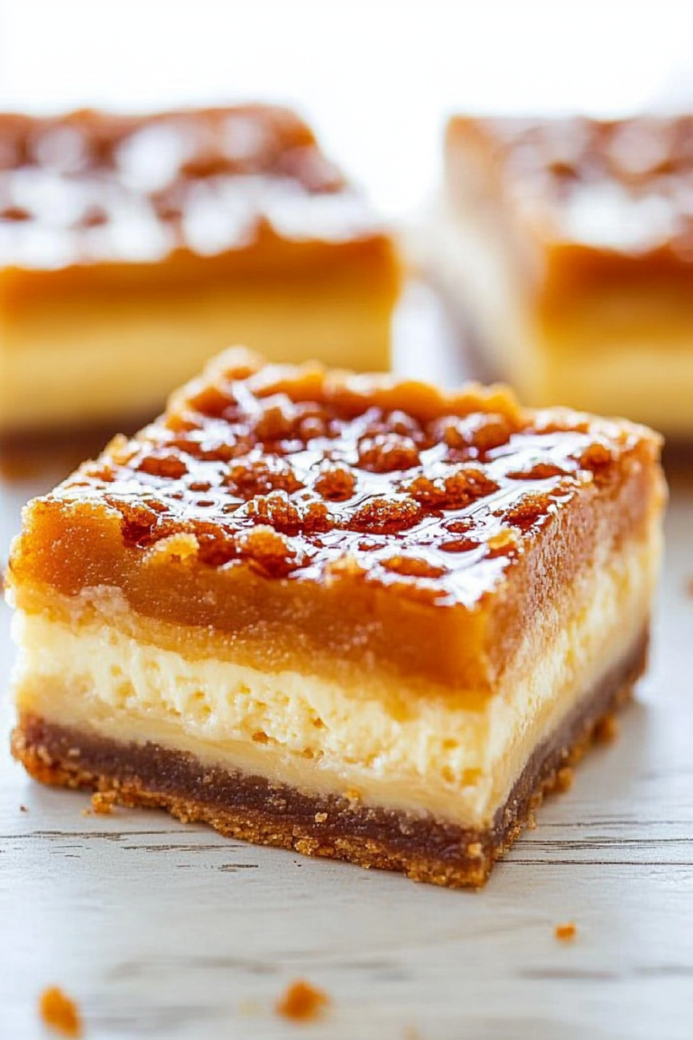 cheesecake bars brulee