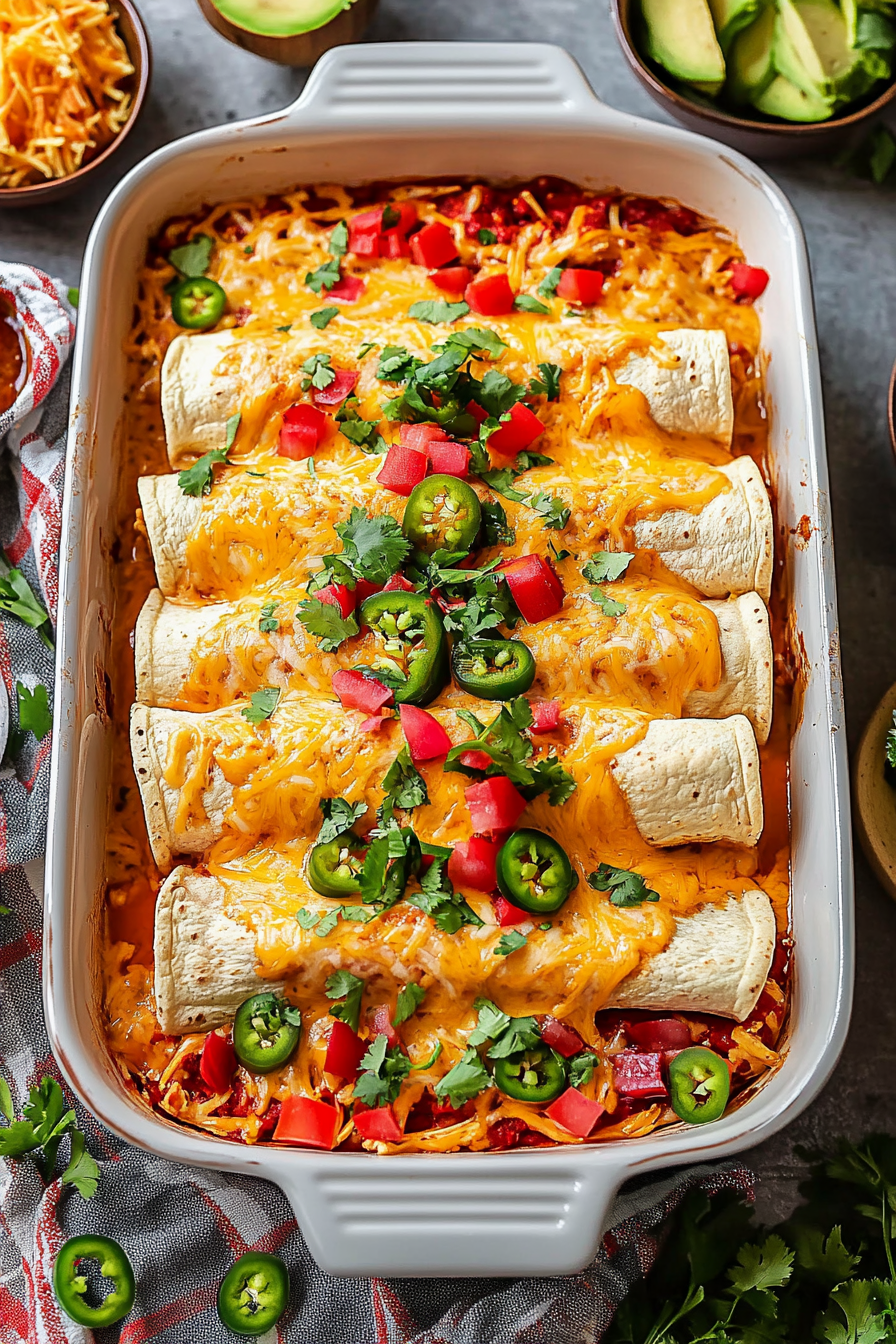 chicken enchiladas