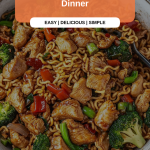 chicken ramen stir-fry