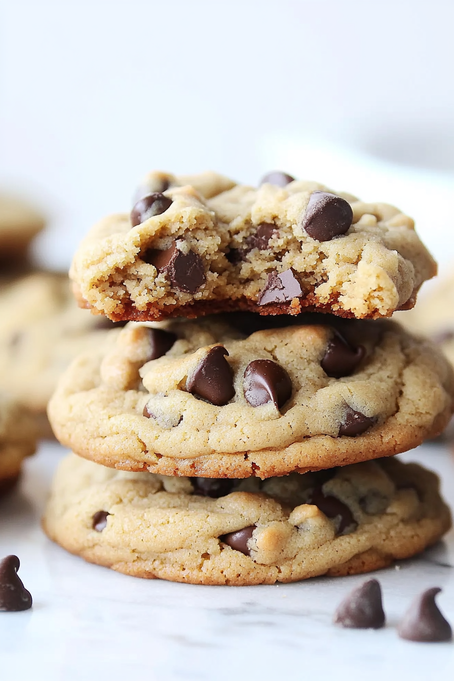 chocolate chip peanut butter cookies