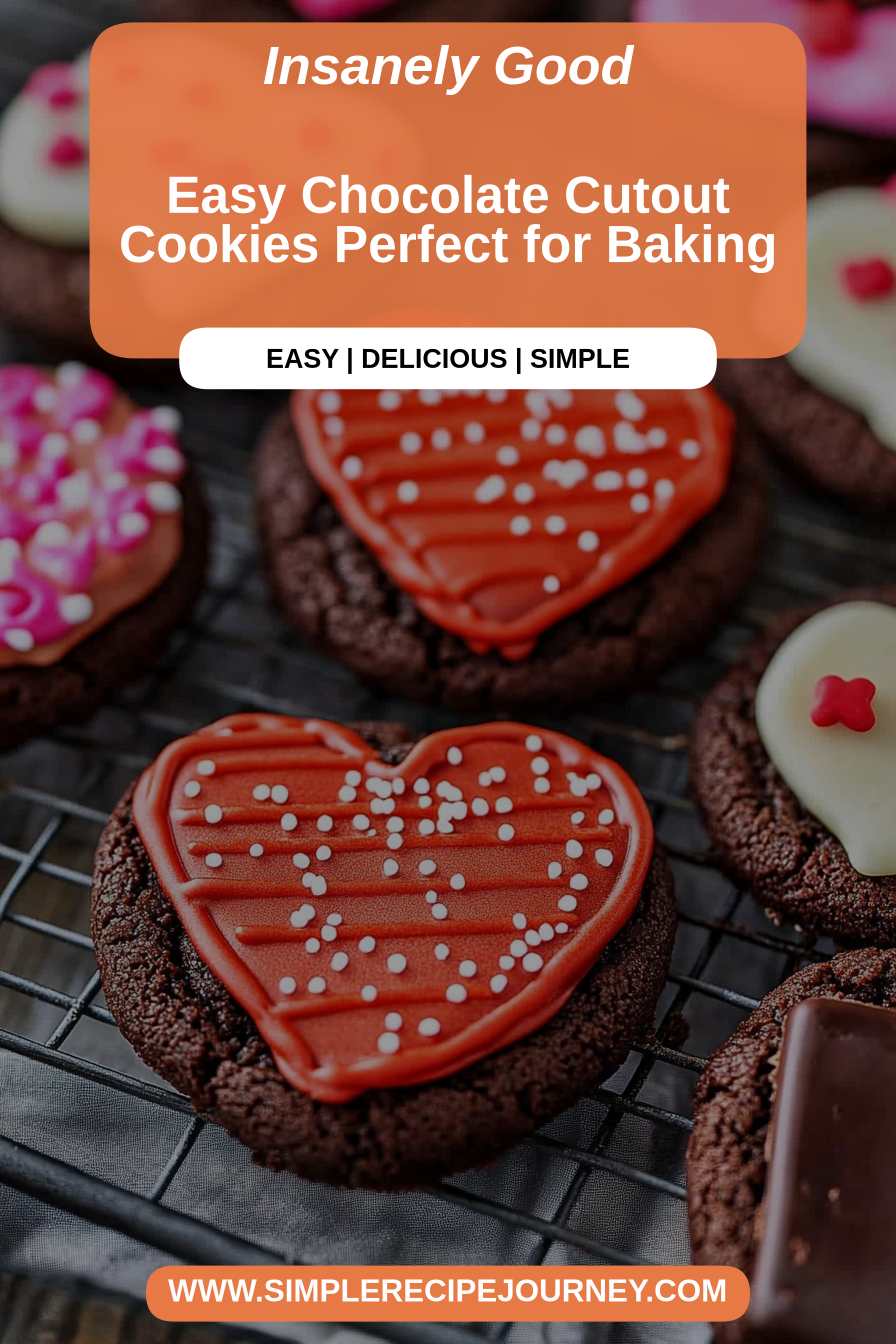 chocolate cutout cookies