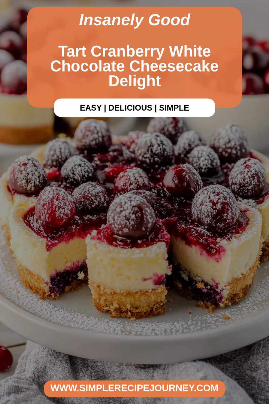 cranberry cheesecake