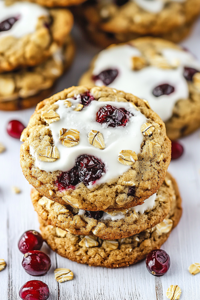 cranberry oatmeal cookies