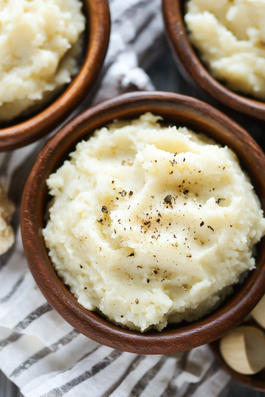 creamy cauliflower mash