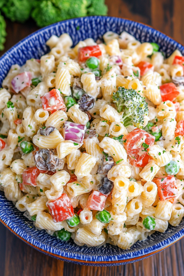 creamy pasta salad