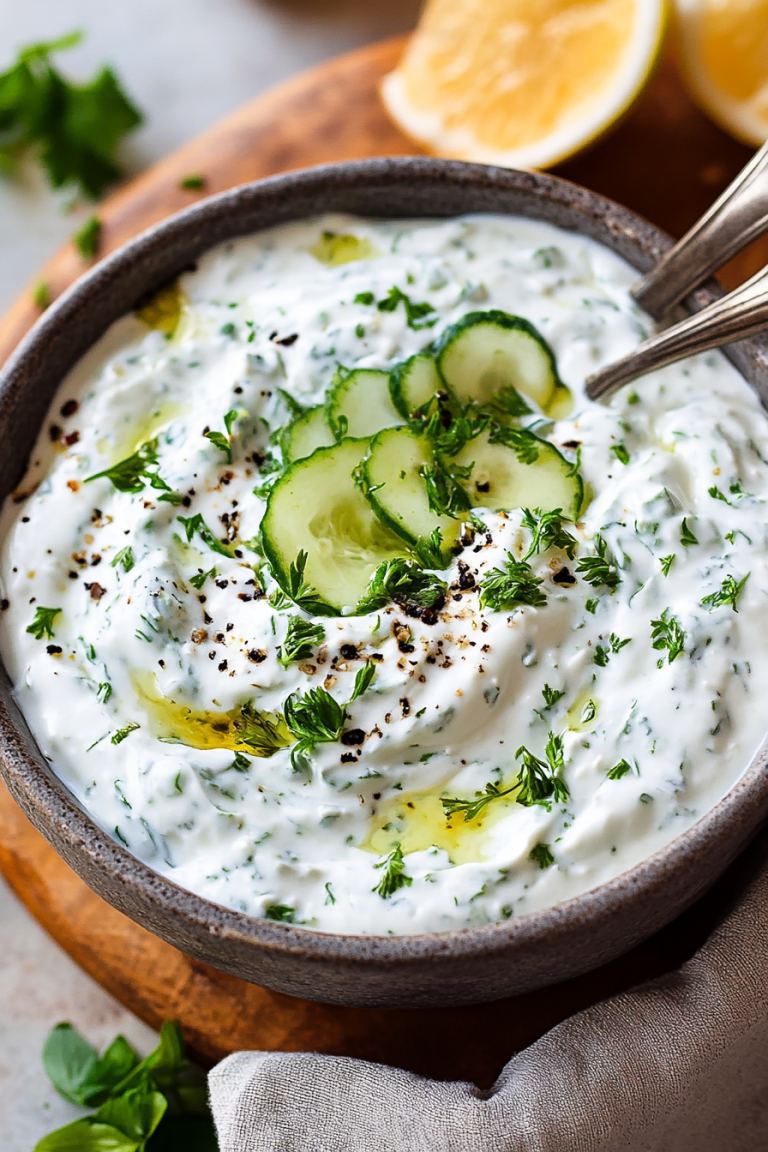 creamy yogurt dip