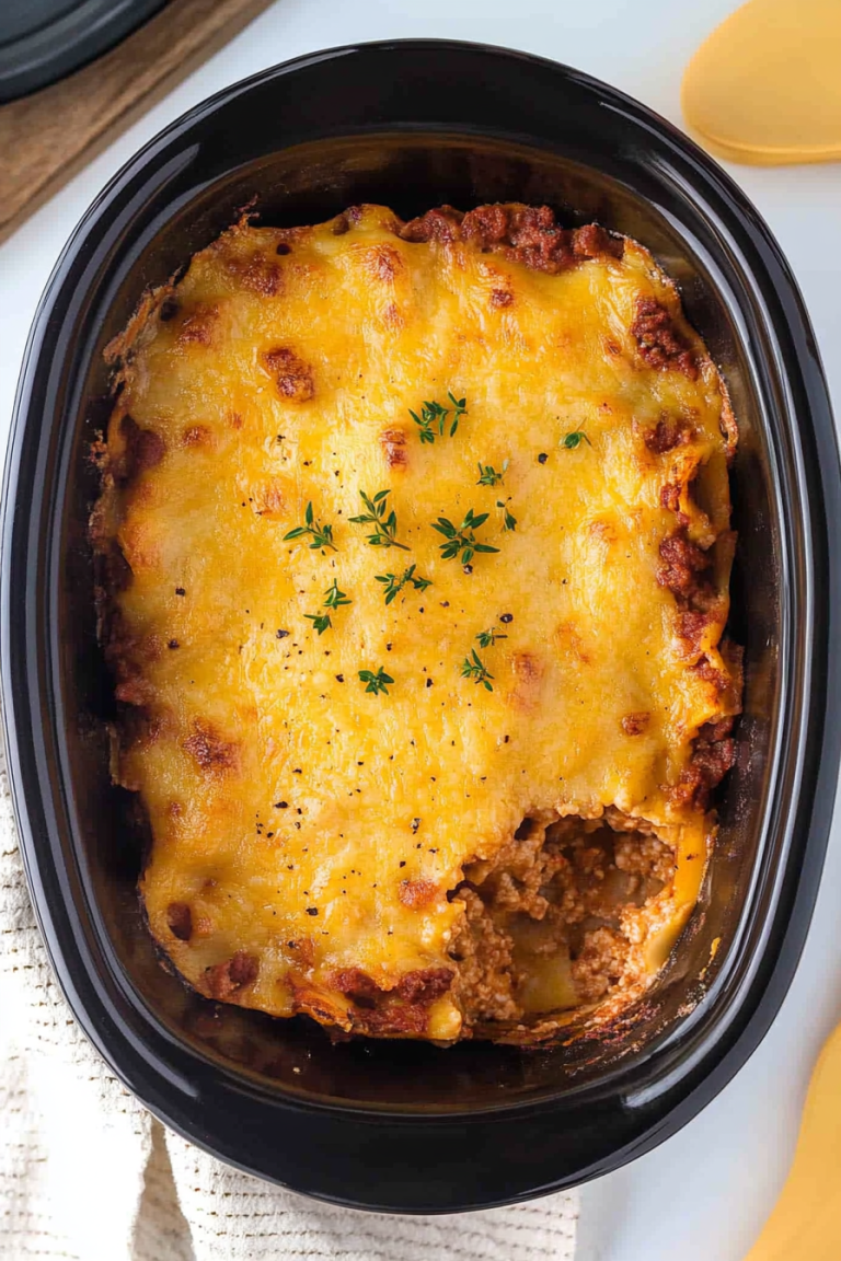 crock pot lasagna recipe