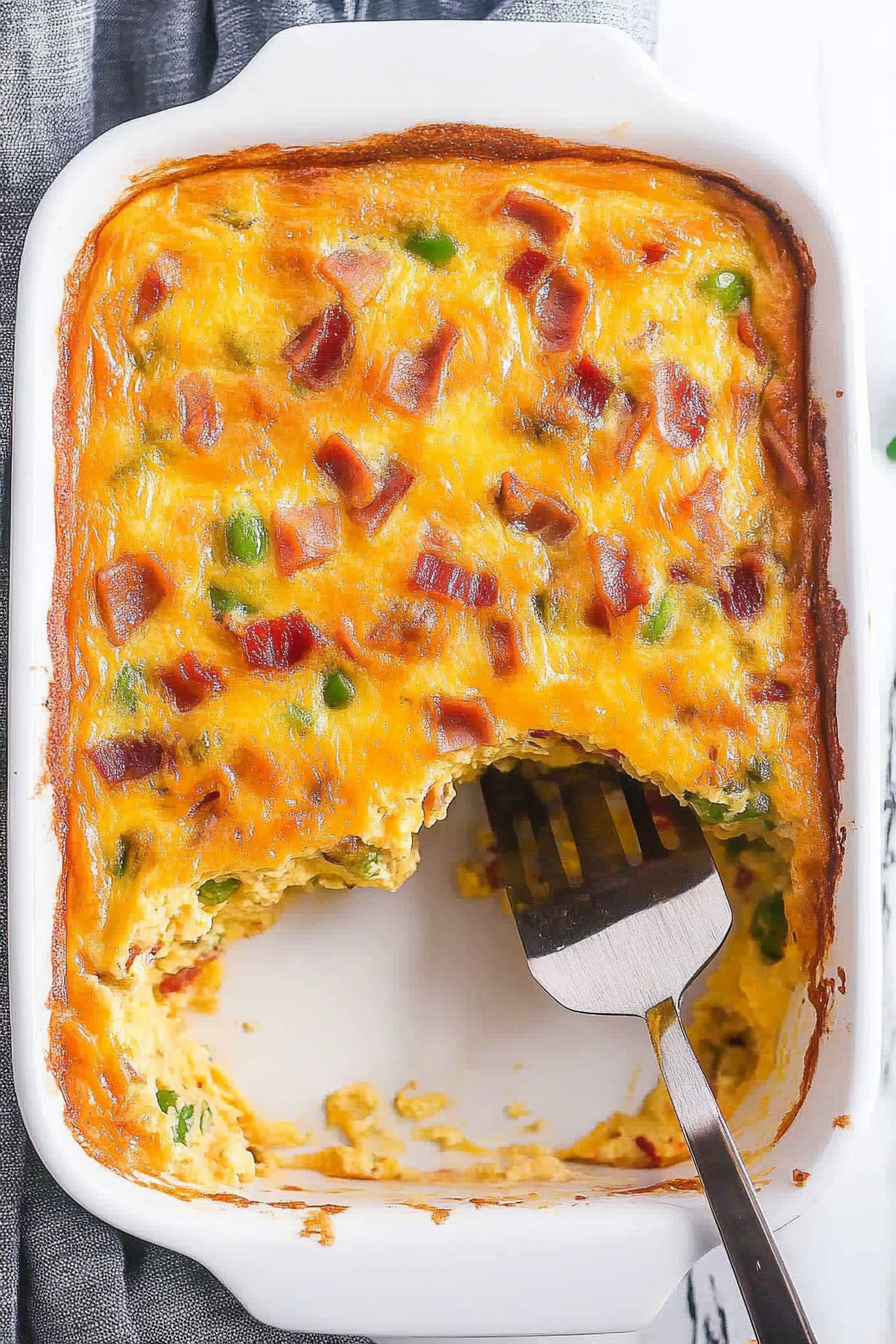 crustless bacon cheese quiche