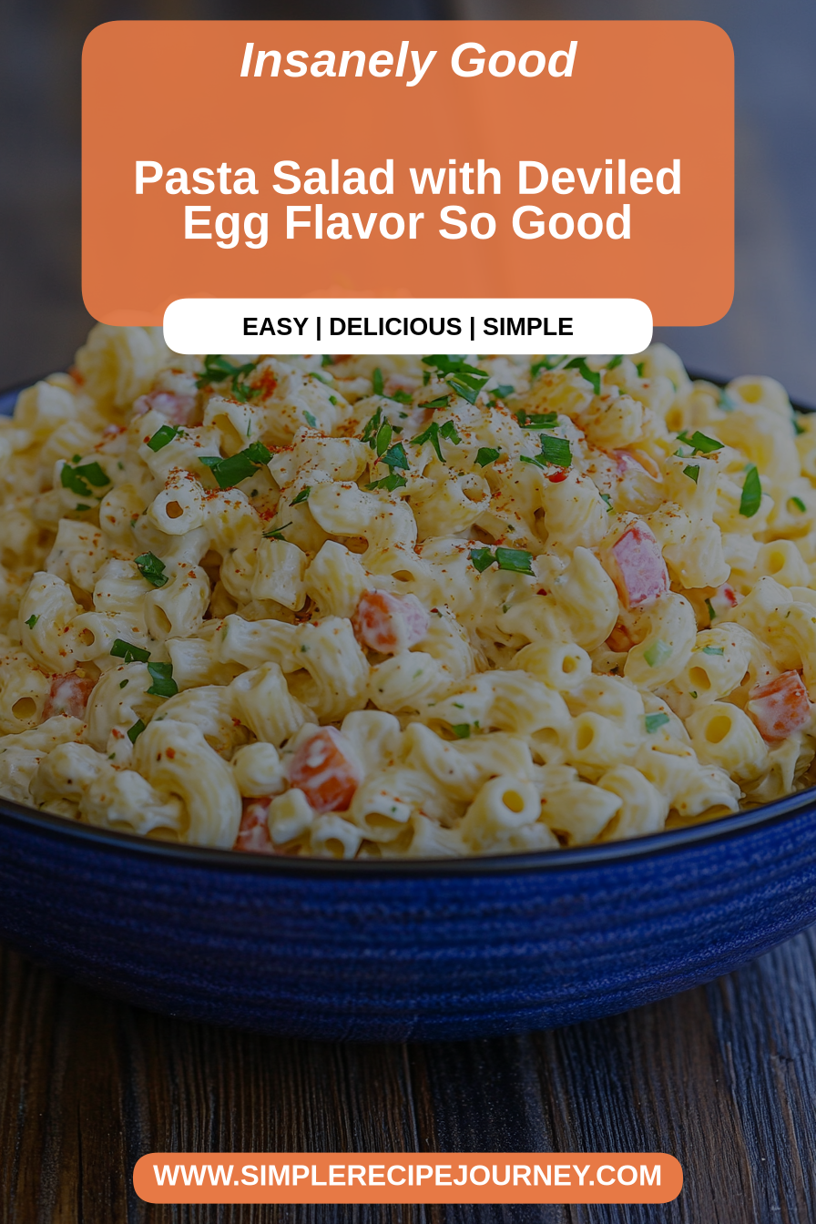deviled egg pasta salad