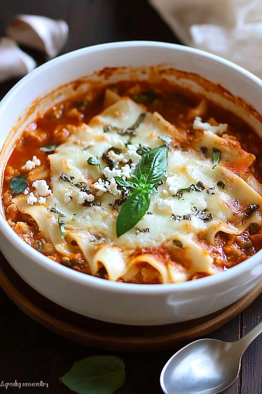 easy lasagna recipe