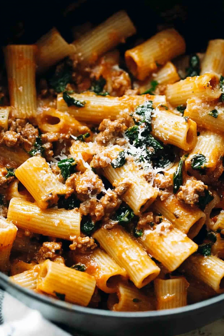 easy rigatoni dinner