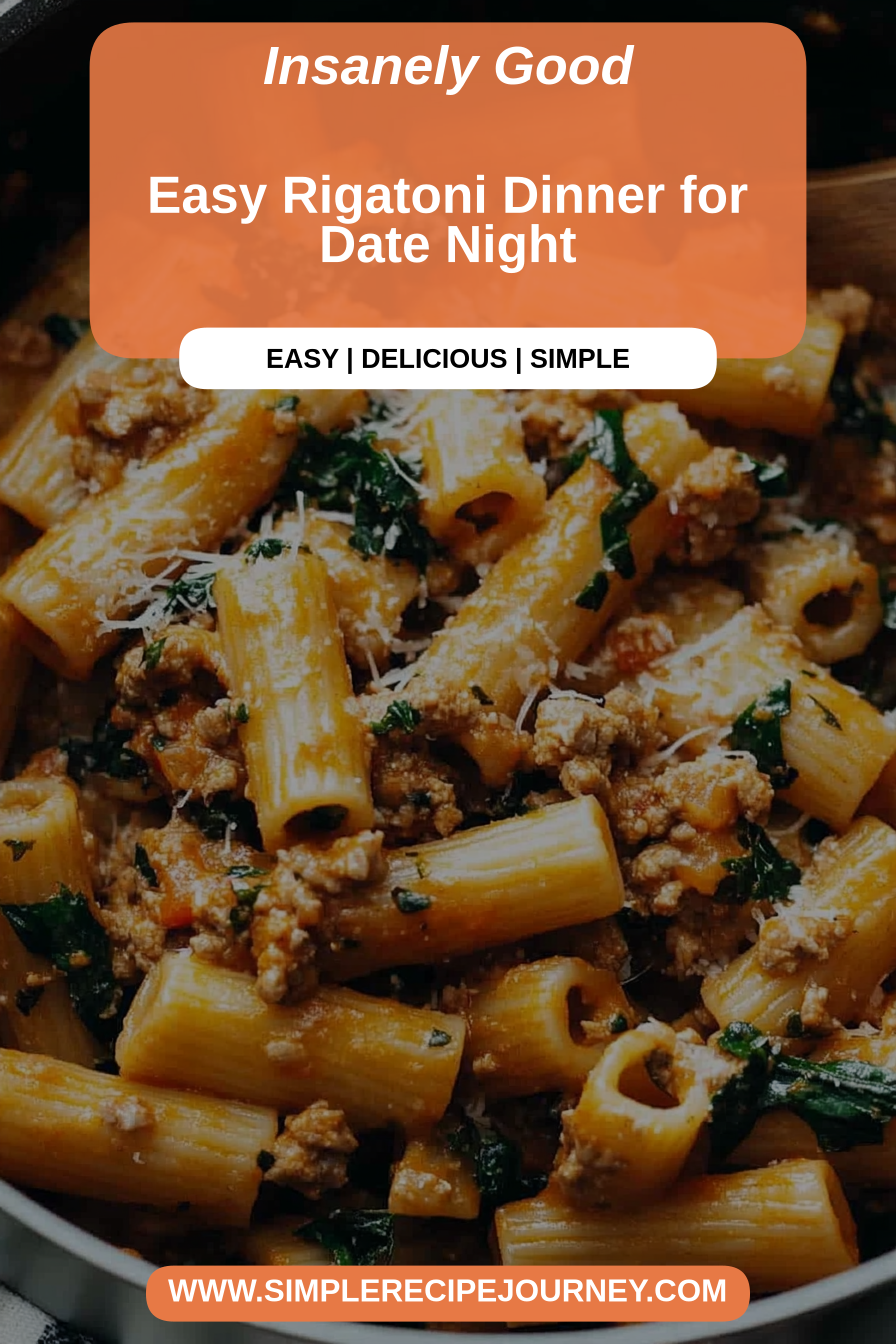 easy rigatoni dinner