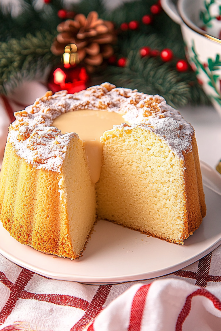 eggnog pound cake