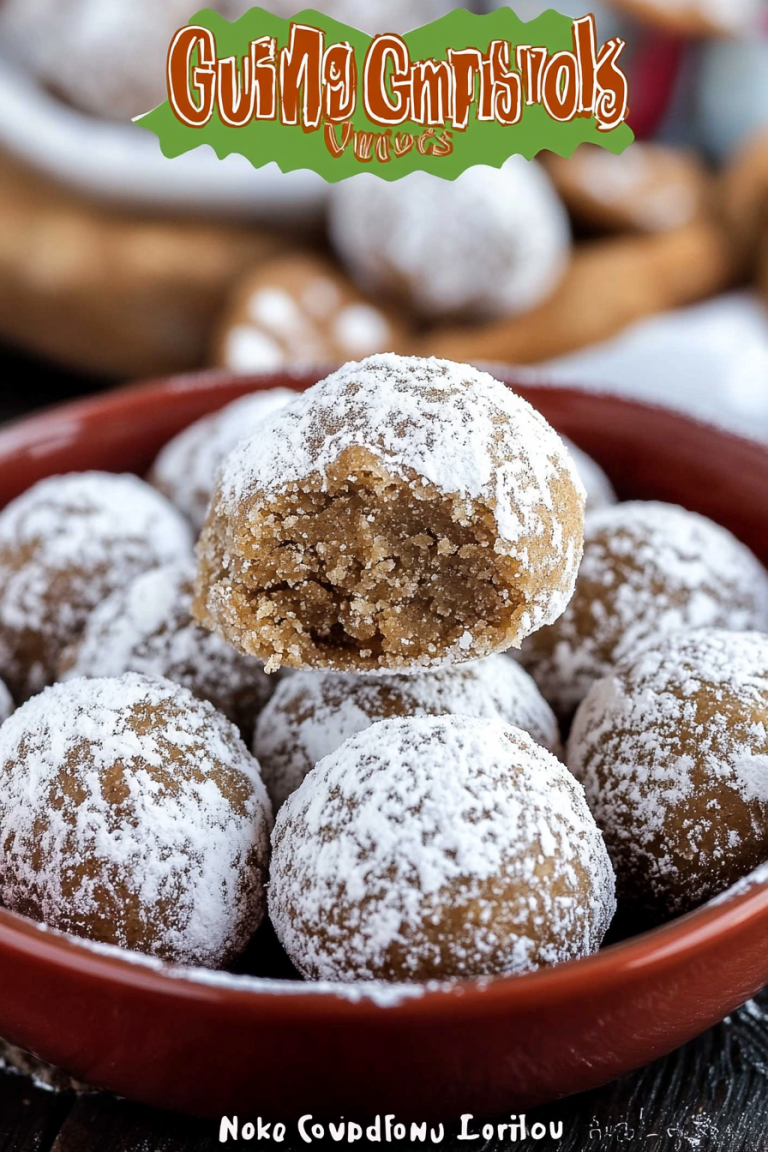 gingerbread balls