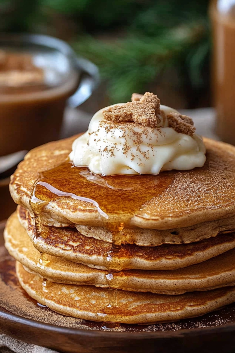gingerbread pancakes