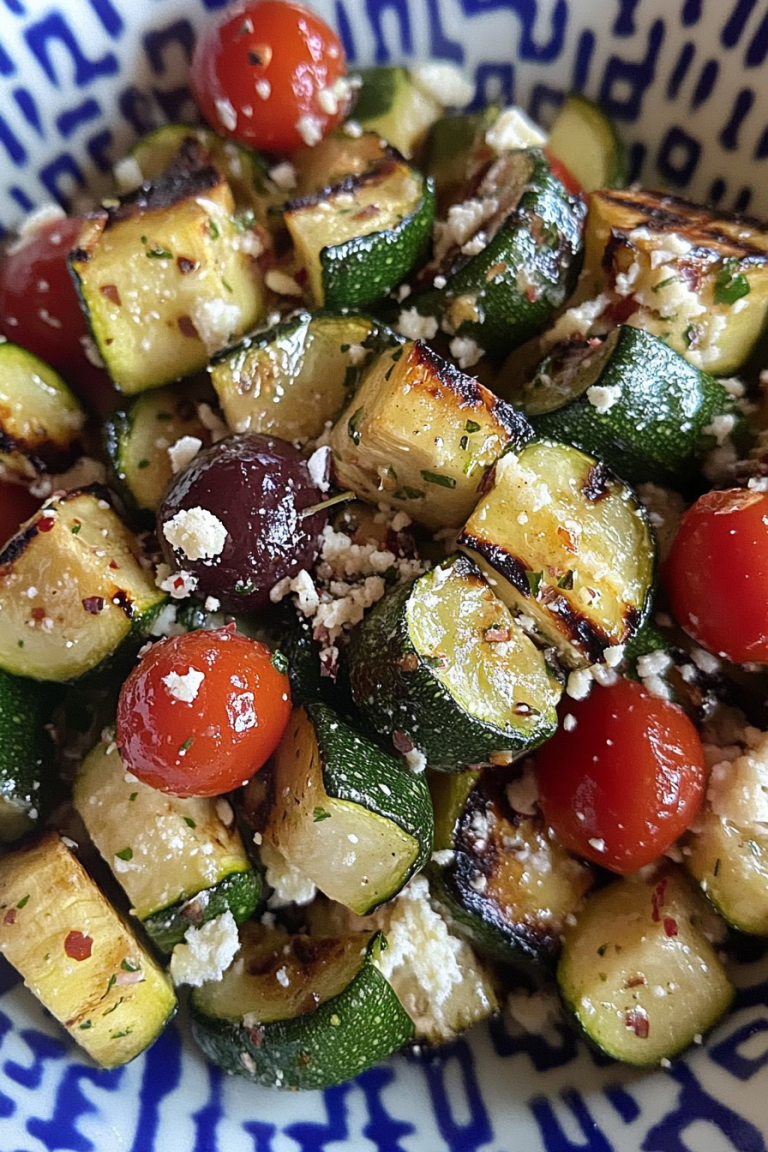 grilled zucchini salad