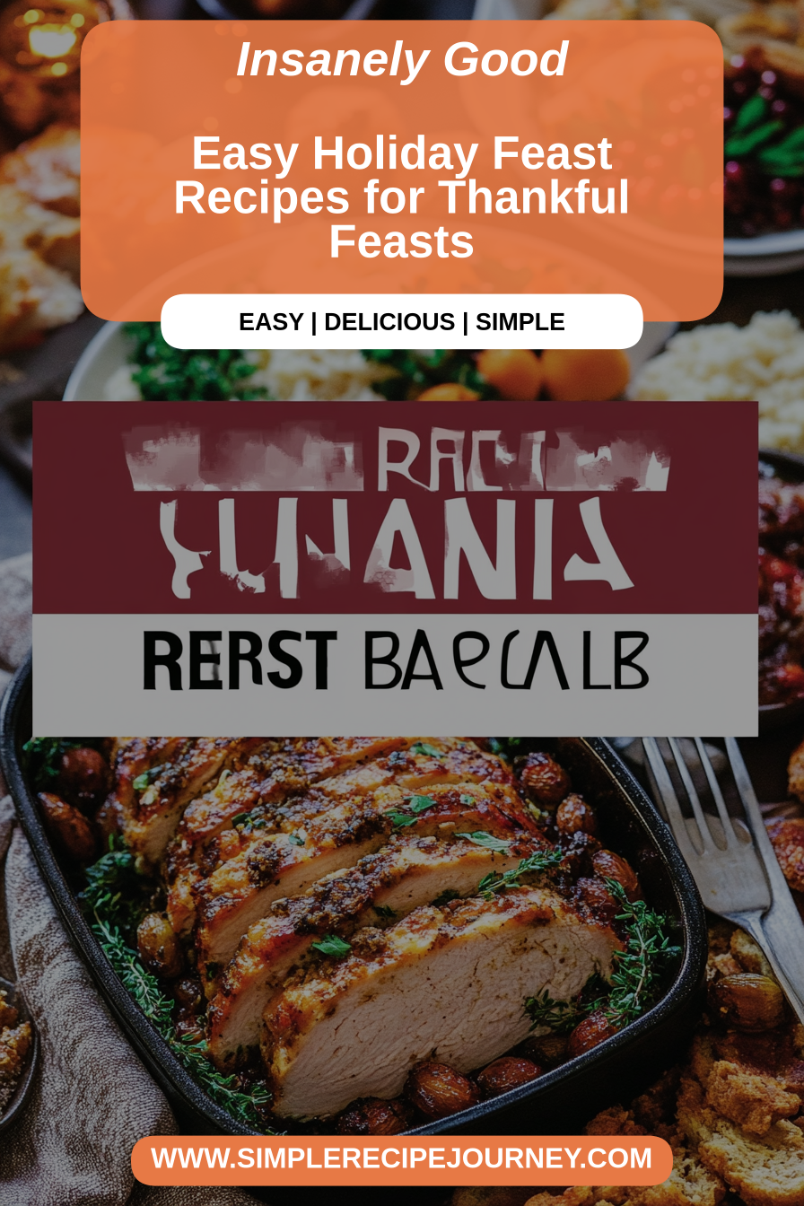 holiday feast recipes