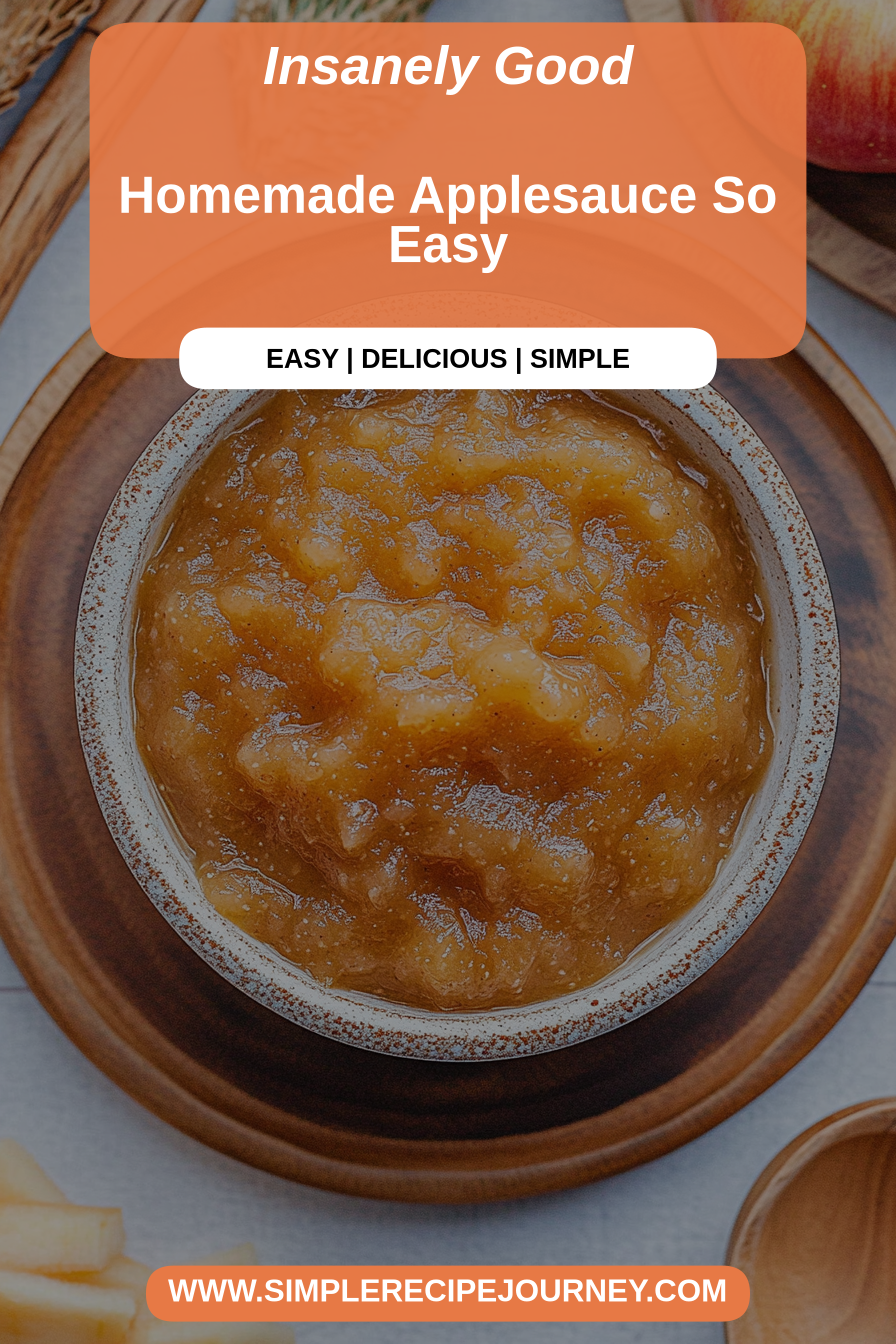 homemade applesauce