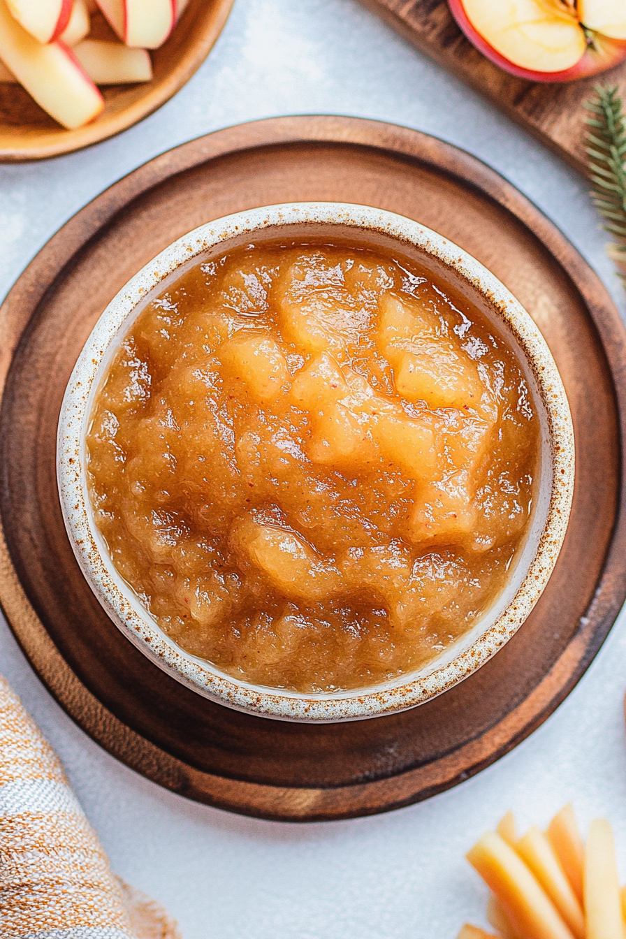 homemade applesauce