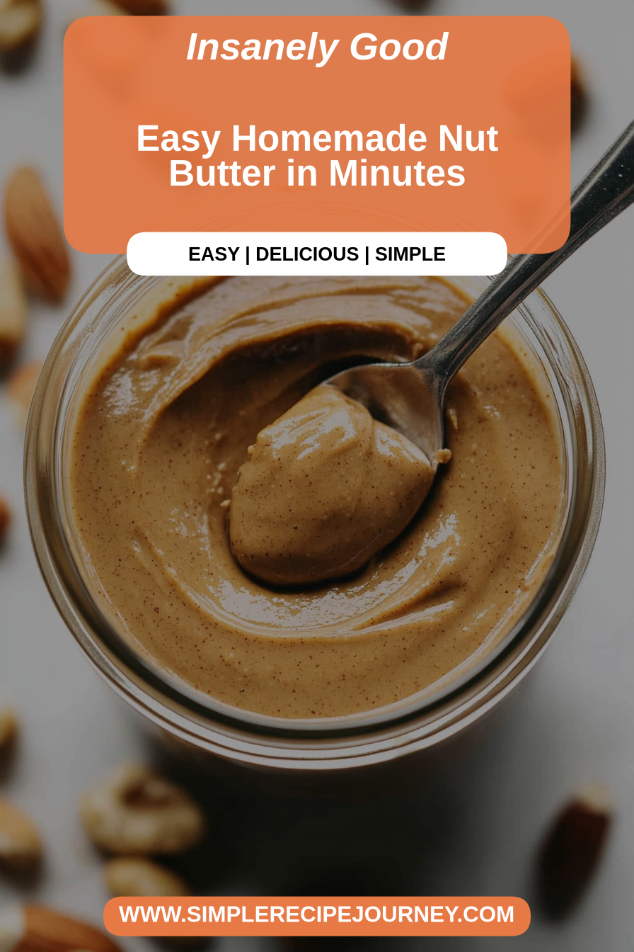 homemade nut butter
