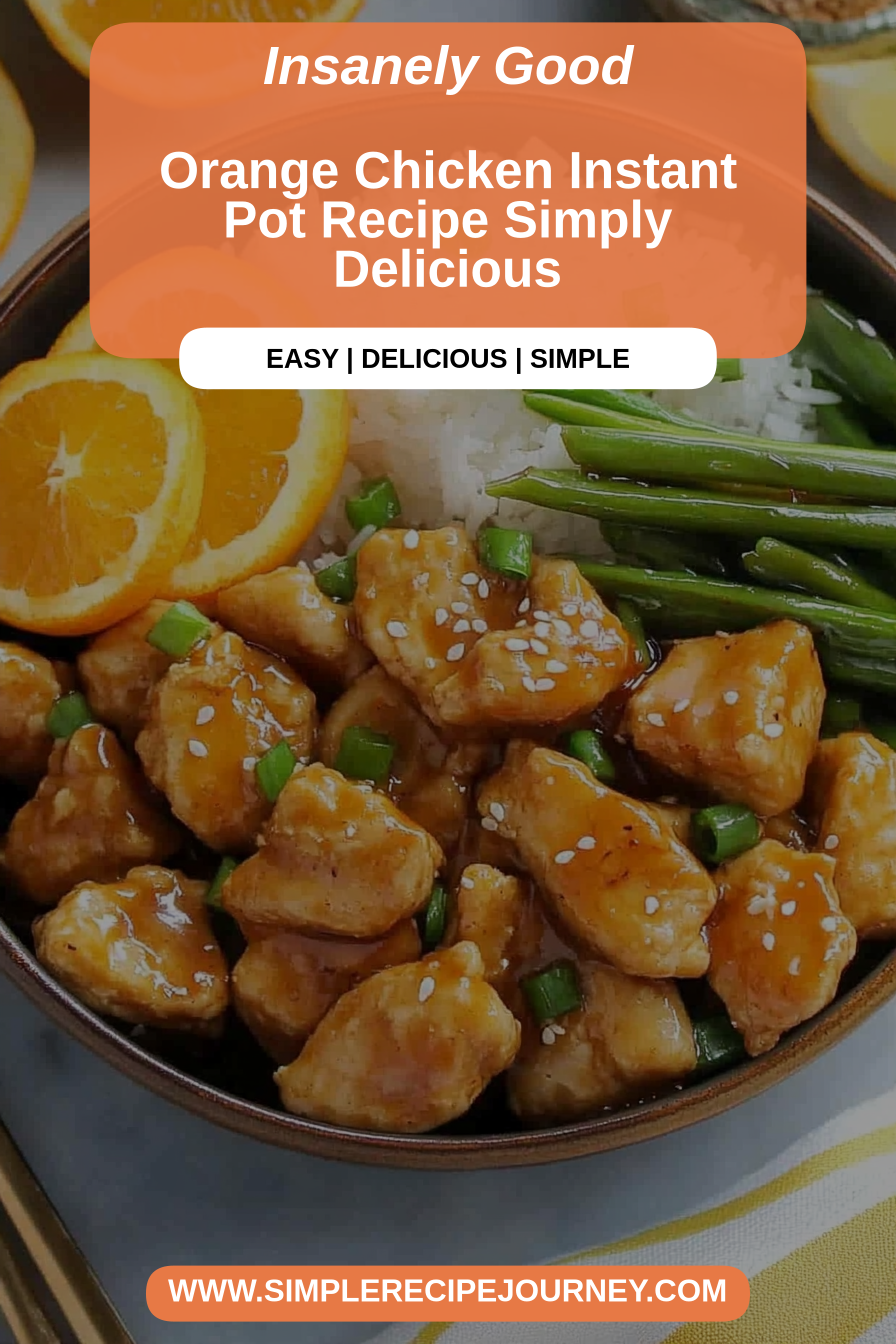 instant pot orange chicken