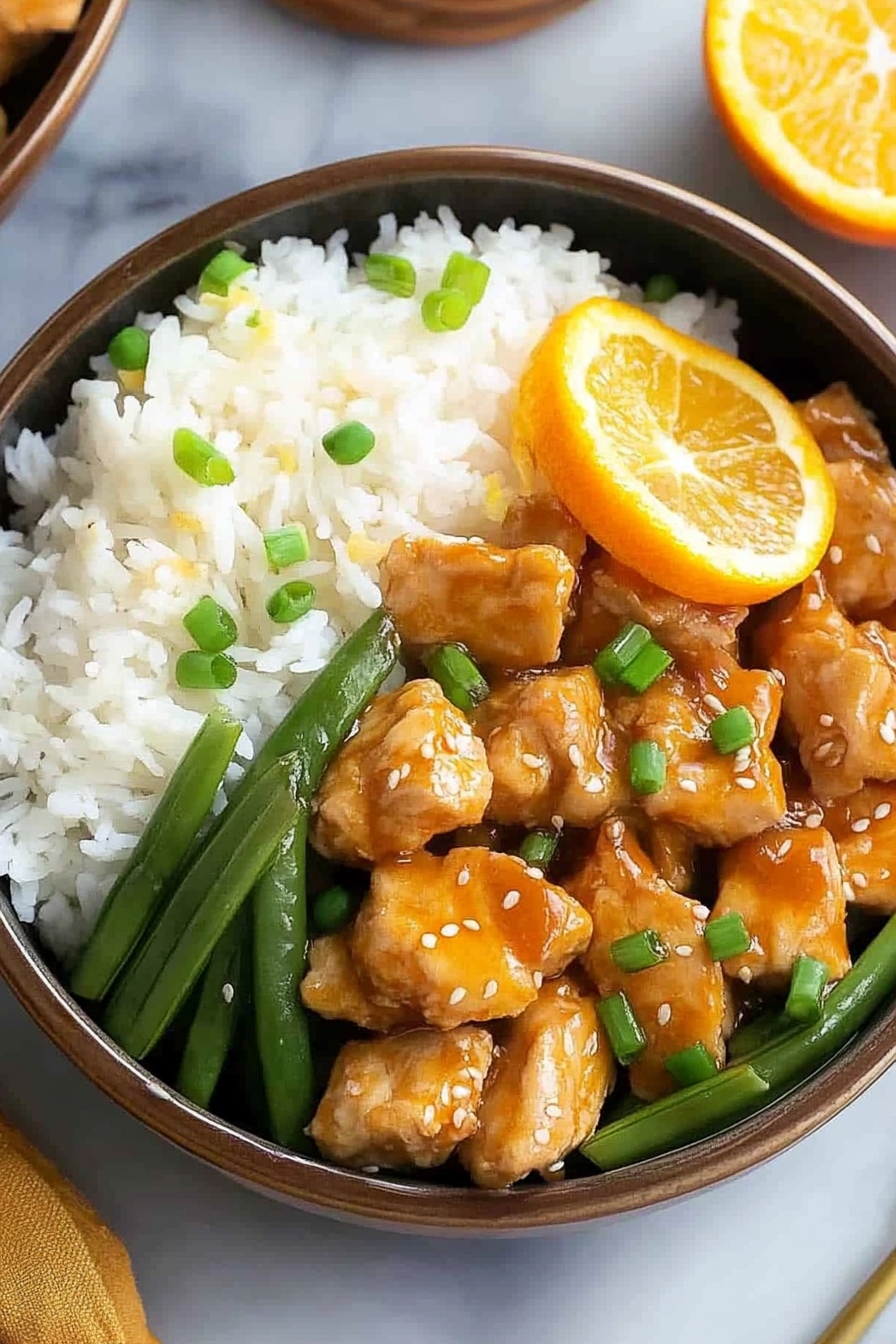 instant pot orange chicken