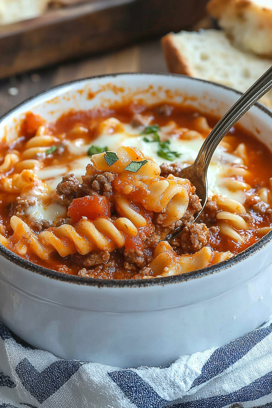 lasagna soup