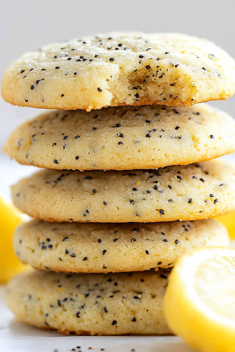 lemon poppy seed cookies