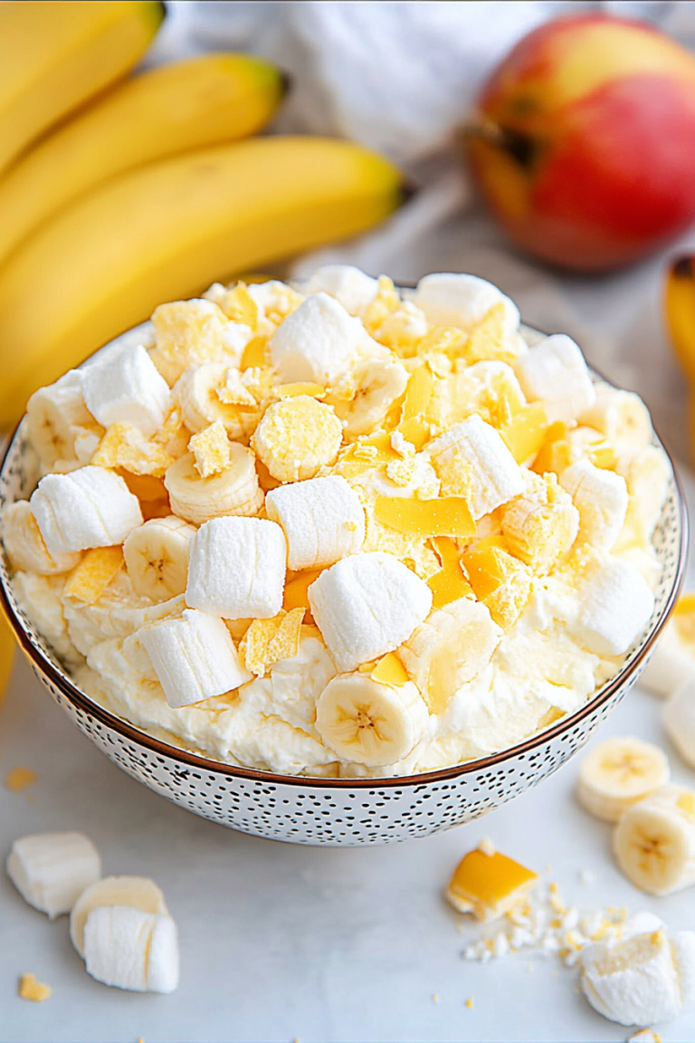 mango banana marshmallow