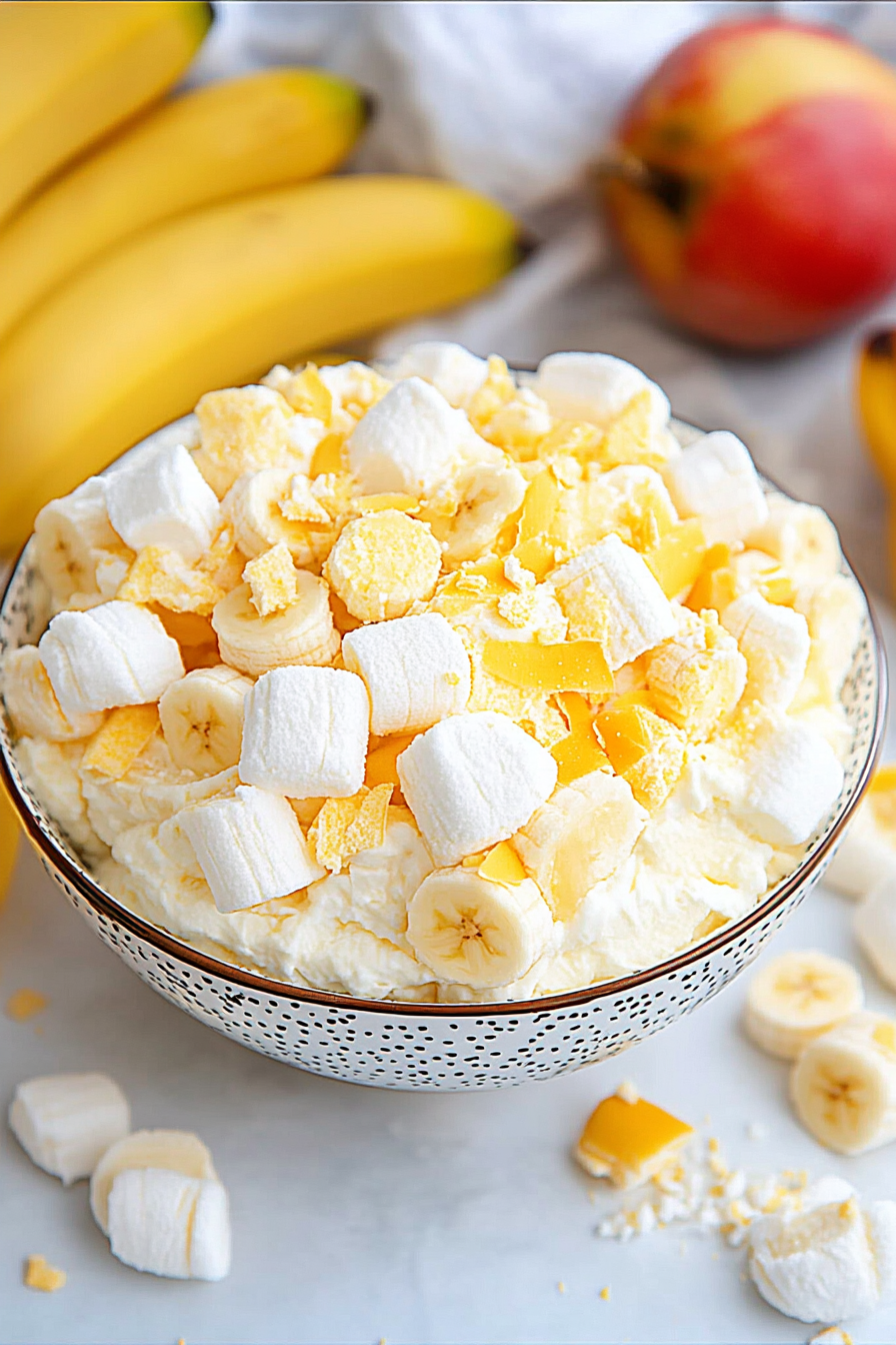 mango banana marshmallow