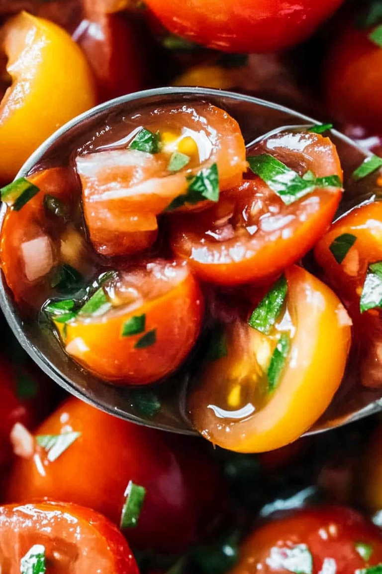 marinated tomatoes recipe