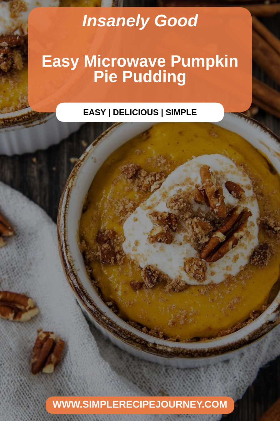 microwave pumpkin pudding