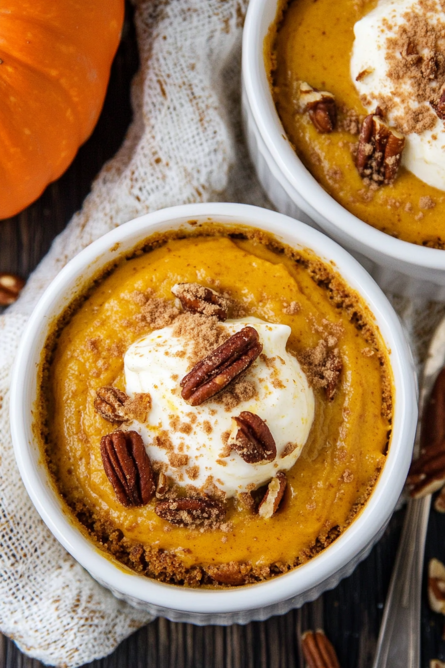 microwave pumpkin pudding